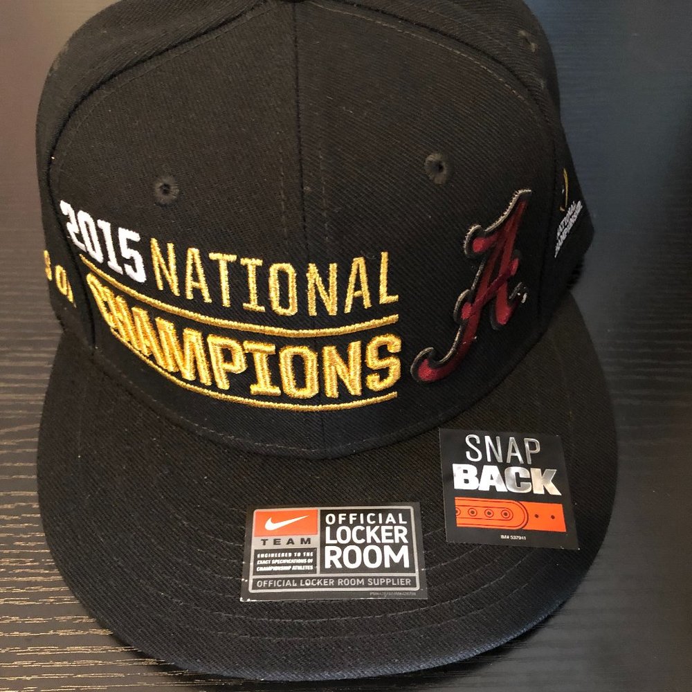 Nike Alabama Crimson Tide 2015 National Championship SnapBack Roll Tide